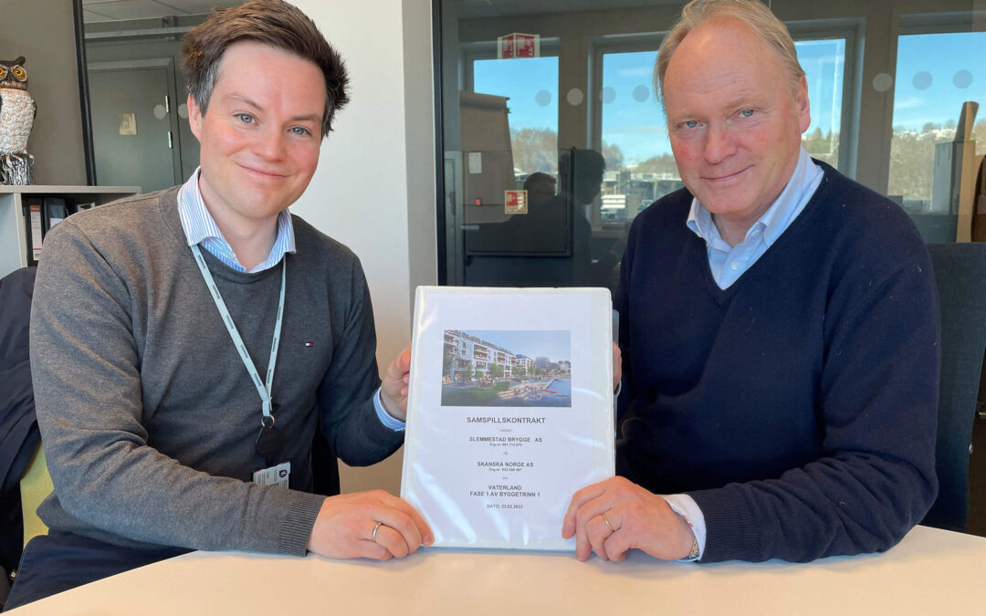 Skanska og Slemmestad Brygge inngått avtale